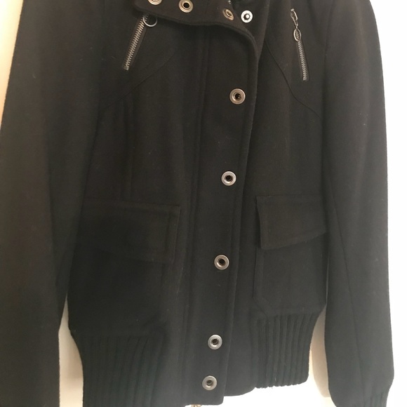 Wool Bomber Jacket - Picture 3 of 3